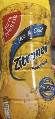 GUT&GÜNSTIG Instantteegetränk Zitrone 400g
