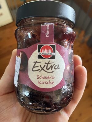 Schwartau Extra Schwarz-Kirsche 340g