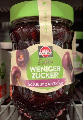 Schwartau Weniger Zucker Schwarzkirsche 300g