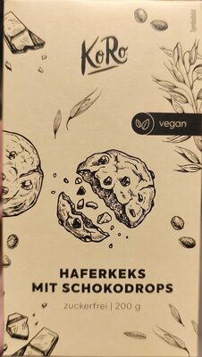Koro Haferkekse mit Schokodrops 200g