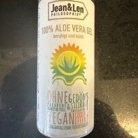 Jean&Len 100% Aloe Vera Gel 100ml