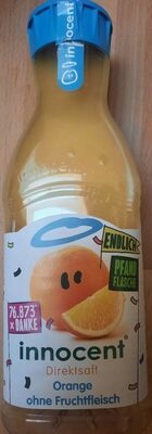 Innocent Orangensaft ohne Fruchtfleisch 0,9l DPG