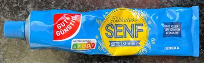 GUT&GÜNSTIG Senf mittelscharf 200ml
