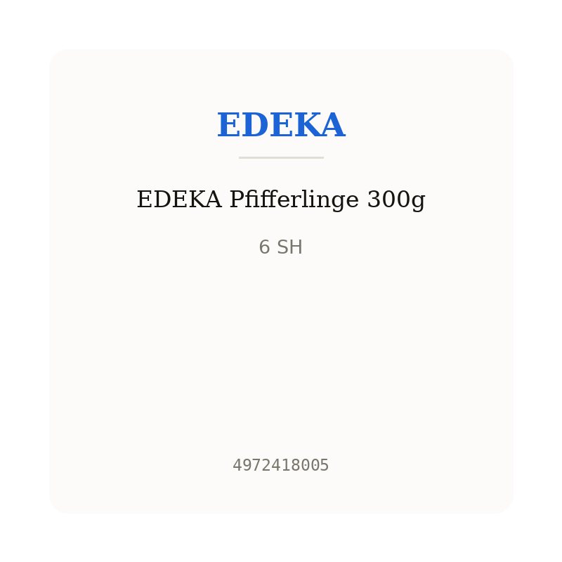 EDEKA Pfifferlinge 300g