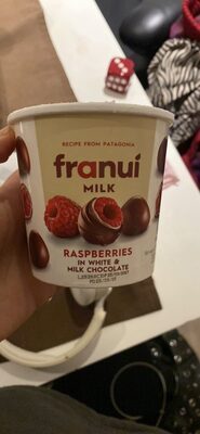 Franui Frozen Raspberry milk choco 150g