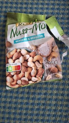 Kluth Nuss Mix geröstet+gesalzen 150g