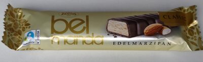 Zentis Belmanda Edel-Marzipan Riegel Classic 40g