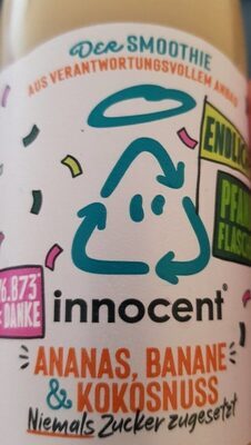 Innocent Ananas&Banane&Kokosnuss 0,25l DPG