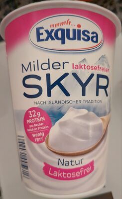 Exquisa Milder Skyr Natur Laktosefrei 375g