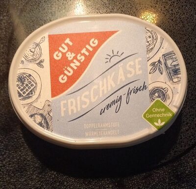 GUT&GÜNSTIG Cremiger Frischkäse Natur 175g VLOG