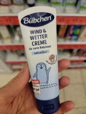 Bübchen Wind&Wetter Creme Sensitiv für zarte Babyhaut 75ml
