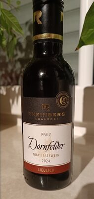 Rheinberg Kellerei Dornfelder Pfalz lieblich QbA 0,25l