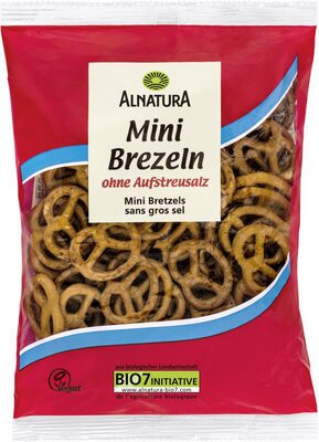 Bio Alnatura Mini Brezeln ohne Aufstreusalz 100g