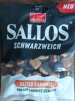 Sallos Schwarzweich Salted Caramel 200g