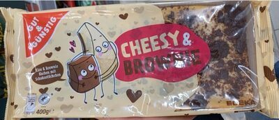 GUT&GÜNSTIG Cheesy&Brownie Kuchen 400g