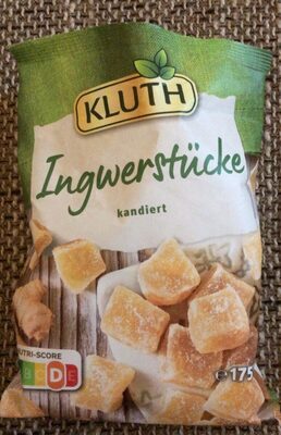 Kluth Ingwerstücke kandiert 175g