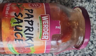 Werder Paprika Sauce 500g