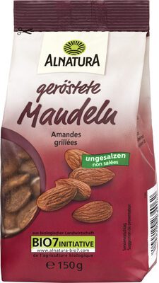 Bio Alnatura Mandeln geröstet&ungesalzen 150g