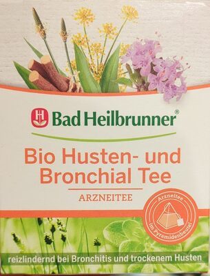 Bad Heilbrunner Bio Husten-&Bronchial Tee 12ST 24g