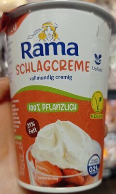 Rama Schlagcreme 100% pflanzlich 31% Fett 200ml