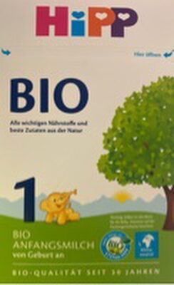 Bio Hipp Anfangsmilch 1 600g