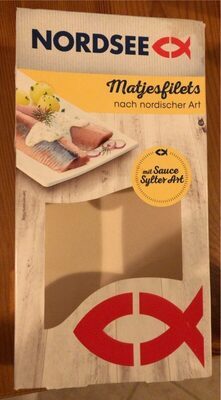 Nordsee Matjes mit Sylter Sauce 150g+100ml