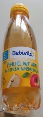 Bio Bebivita Fenchel mit Apfel in stillem Mineralwasser ab dem 5.Monat 0,5l DPG