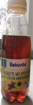 Bio Bebivita Hagebutte mit Apfel-Aronia in stillem Mineralwasser ab dem 5.Monat 0,5l DPG