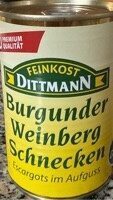 Feinkost Dittmann Weinbergschnecken Helix 4DTZ 400g