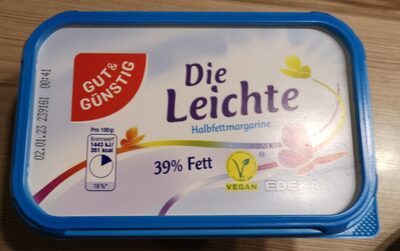 GUT&GÜNSTIG Halbfettmargarine vegan 500g