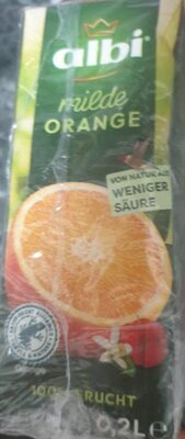 Albi Milder Orange 0,2l EW
