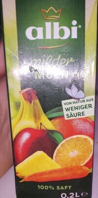 Albi Milder Multivitaminsaft 0,2l EW