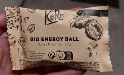 Bio Koro Energy Ball Salted Pistachio 30g