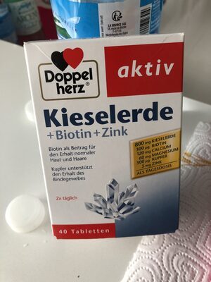 Doppelherz Kieselerde+Biotin 40Tabletten 51,6g