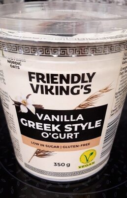 Friendly Vikings O'Gurt Greek Style Vanille 350g