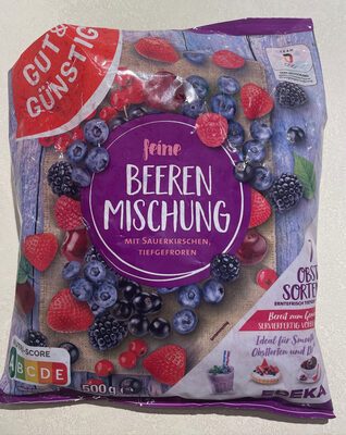 GUT&GÜNSTIG Beerenmischung 500g