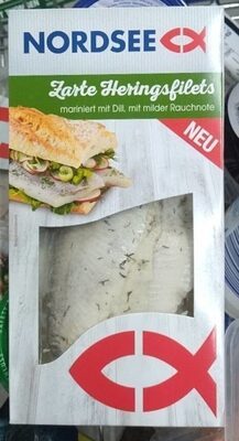 Nordsee Dill Heringsfilet mit Rauch 170g