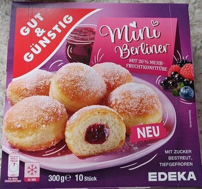 GUT&GÜNSTIG Mini Berliner 10ST 300g