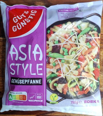 GUT&GÜNSTIG Pfannengemüse Asiatische Art 750g