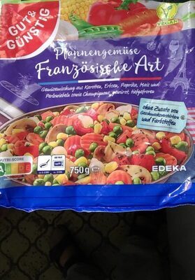 GUT&GÜNSTIG Pfannengemüse Französische Art 750g