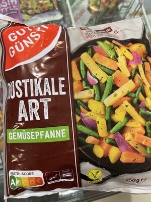 GUT&GÜNSTIG Pfannengemüse Rustikale Art 750g