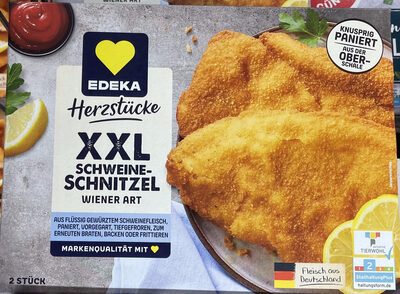 EDEKA Herzstücke XXL Schweineschnitzel 500g QS ITW