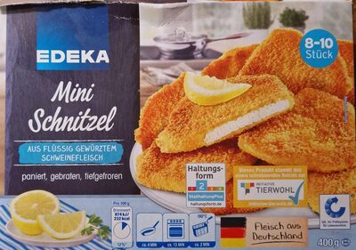 EDEKA Herzstücke Mini Schweine Schnitzel 400g QS ITW