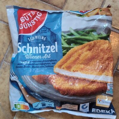GUT&GÜNSTIG Schweine Schnitzel Wiener Art 750g QS ITW