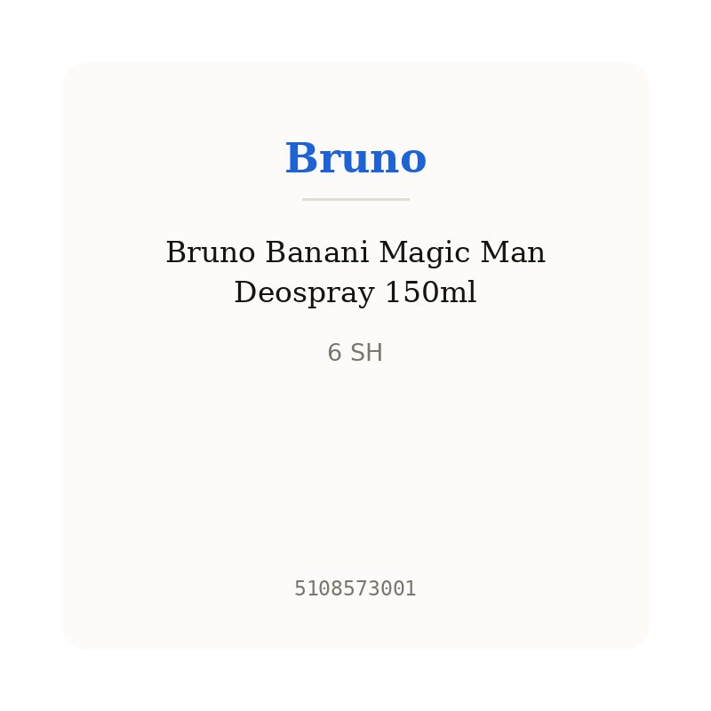 Bruno Banani Magic Man Deospray 150ml