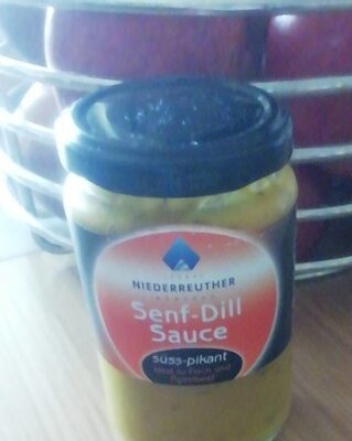 Niederreuther Senf Dill Sauce süss pikant 200ml
