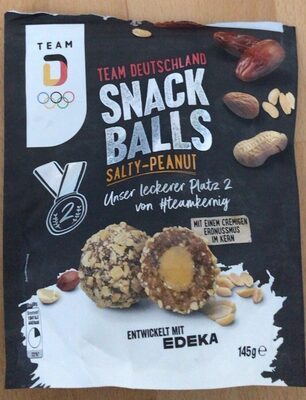 EDEKA Snack Balls mit Erdnuss Dattel Mandel Salz 145g