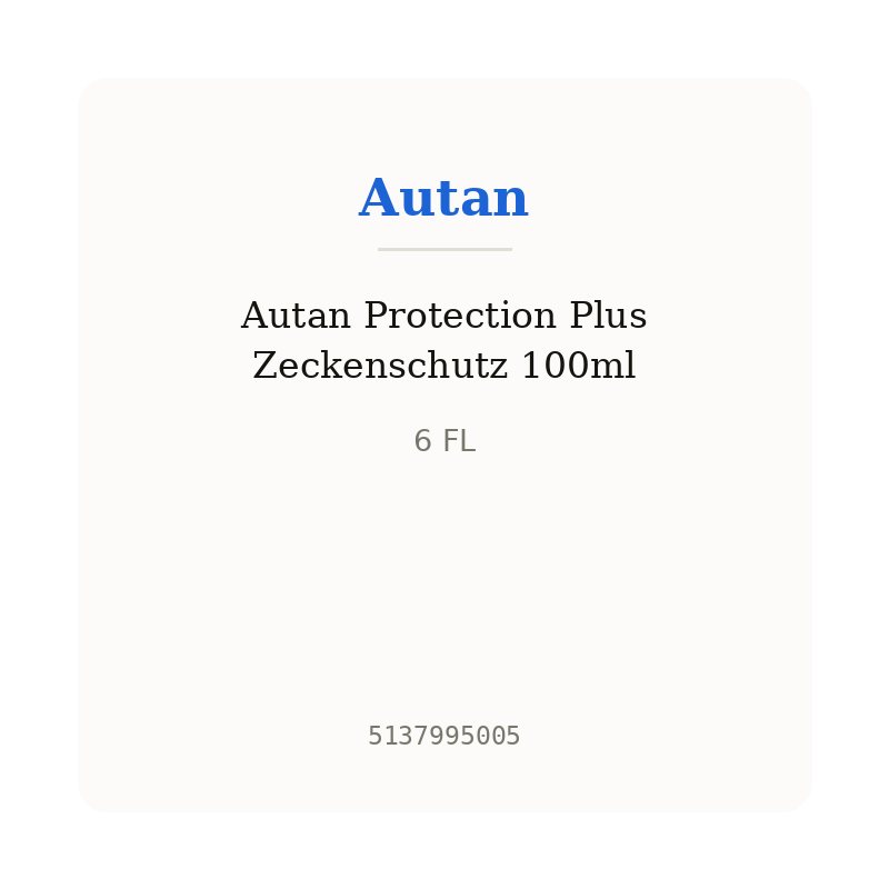 Autan Protection Plus Zeckenschutz 100ml