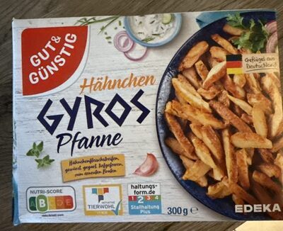 GUT&GÜNSTIG Hähnchen Gyrospfanne 300g VLOG QS ITW