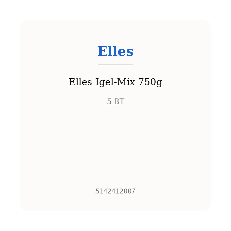 Elles Igel-Mix 750g